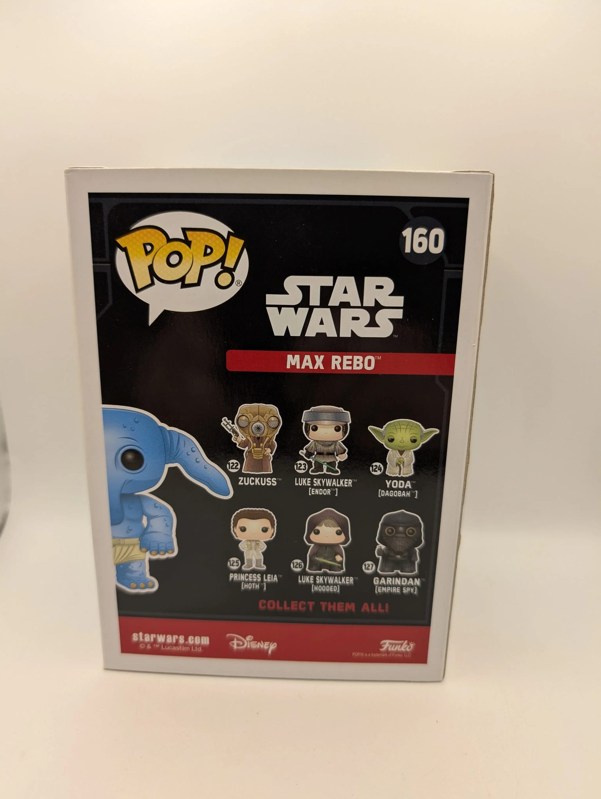 Star Wars Funko Pop - Max Rebo - No. 160 - Specialty Series FRENLY BRICKS - Open 7 Days image 3