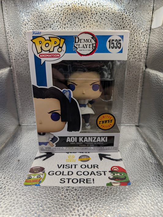 Demon Slayer Aoi Kanzaki #1535 CHASE Pop! FRENLY BRICKS - Open 7 Days