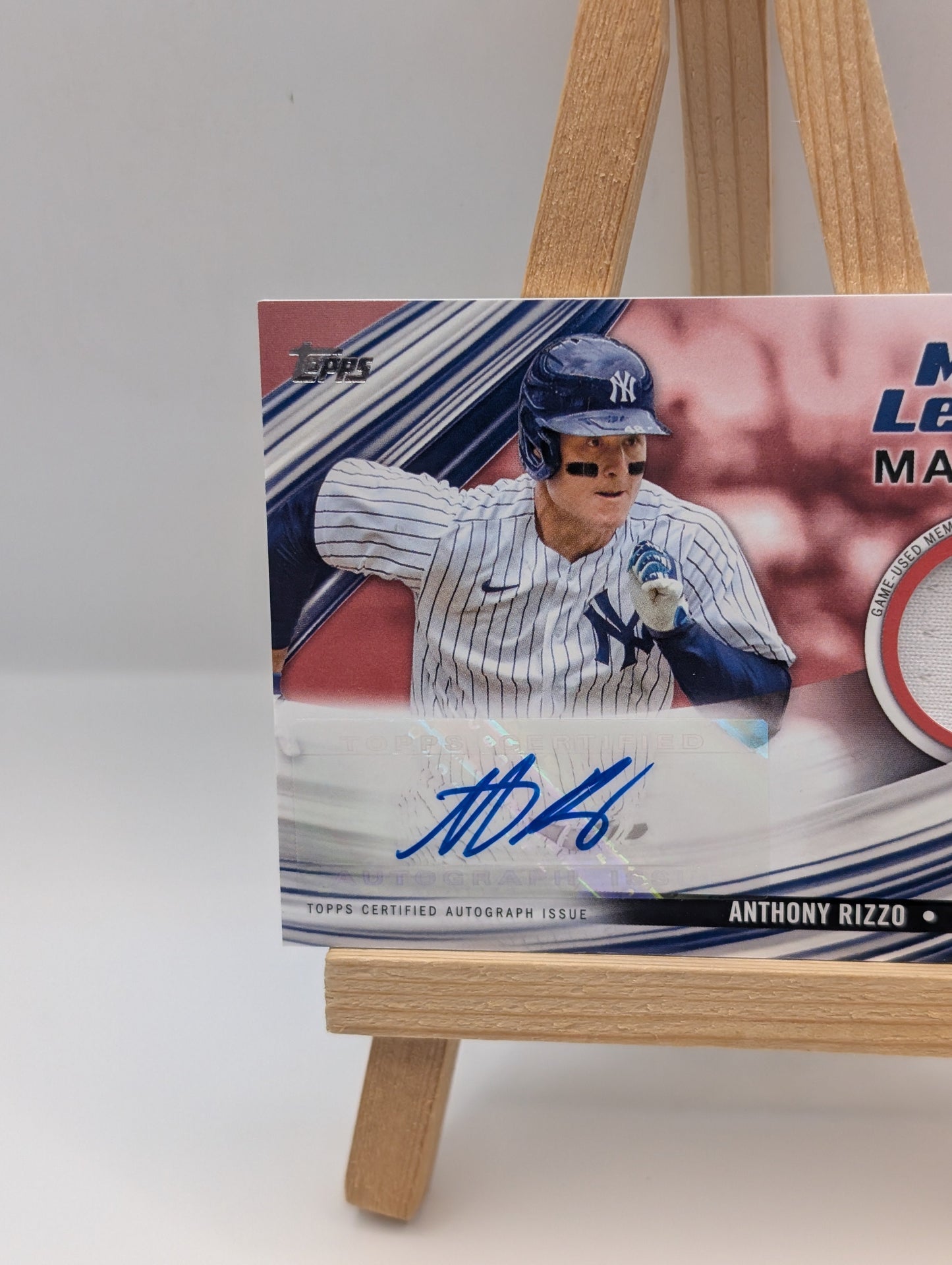 2023 Topps Anthony Rizzo Major League Material #MLM-AR Yankees Baseball Auto /25 FRENLY BRICKS - Open 7 Days