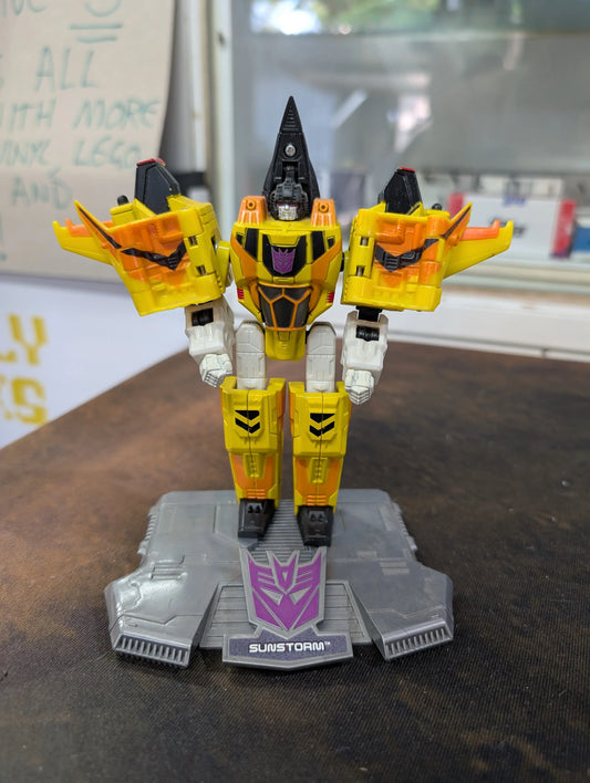 Vintage Transformers Titanium Sunstorm MISB FRENLY BRICKS - Open 7 Days