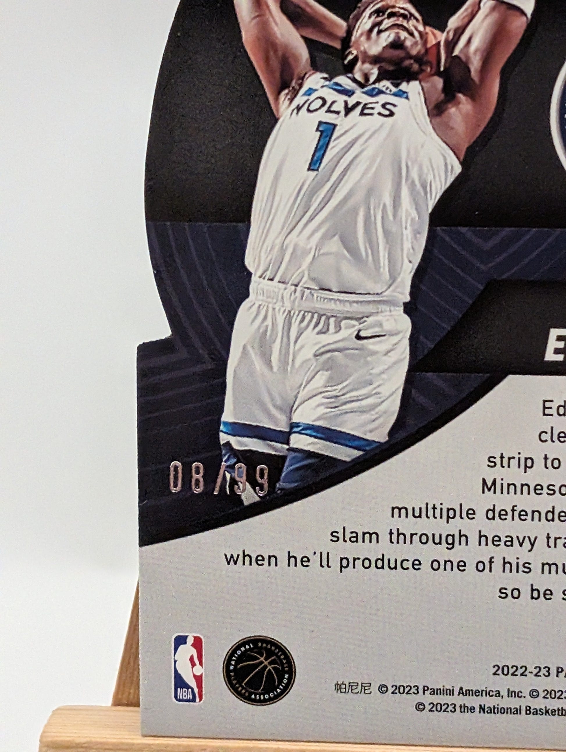 2022-23 Panini Revolution Liftoff! Cosmic /99 Anthony Edwards FRENLY BRICKS - Open 7 Days image 9