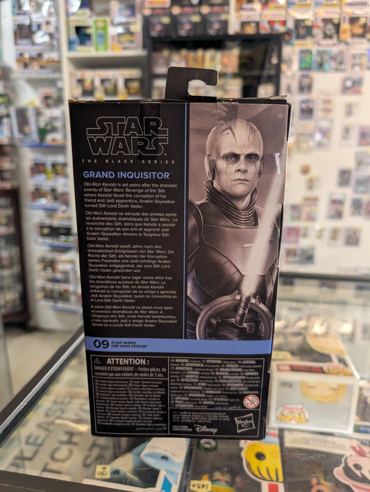 Star Wars: Obi-Wan Kenobi - Grand Inquisitor Black Series 6” Scale Action Figure FRENLY BRICKS - Open 7 Days