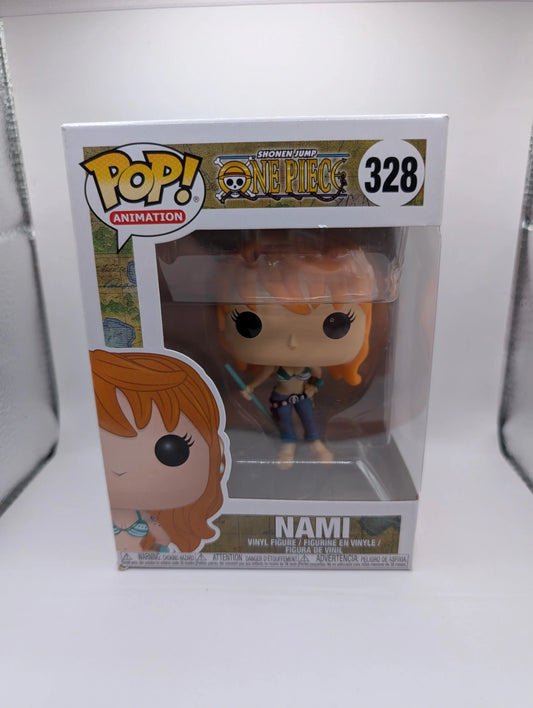 One Piece: NAMI #328 ORIGINAL OG FUNKO Pop Vinyl Figure FRENLY BRICKS - Open 7 Days
