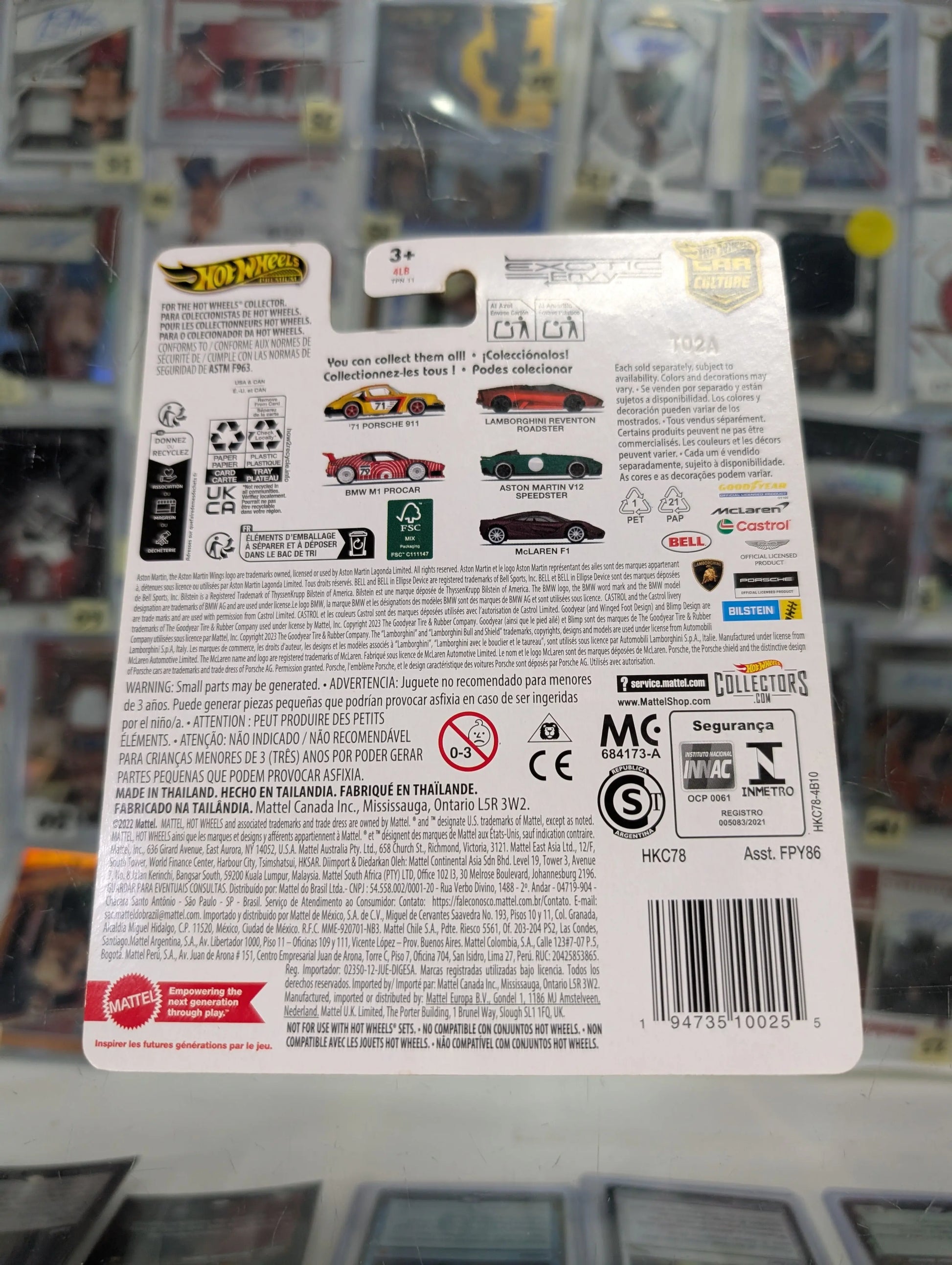 Hot Wheels Exotic Envy Green Aston Martin V12 Speedster HKC78 FNQHotwheels F2780 FRENLY BRICKS - Open 7 Days