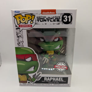 Teenage Mutant Ninja Turtles (Comic) - Raphael Pop! Vinyl Figure #31 FRENLY BRICKS - Open 7 Days