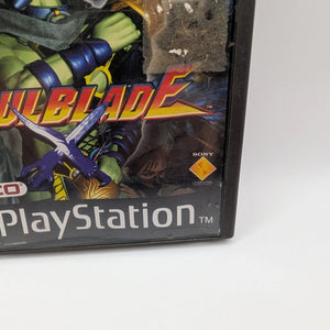 Soul Blade With Manual -  PS1 - PlayStation 1 - PAL - Fat Case - Vintage Video Game FRENLY BRICKS - Open 7 Days