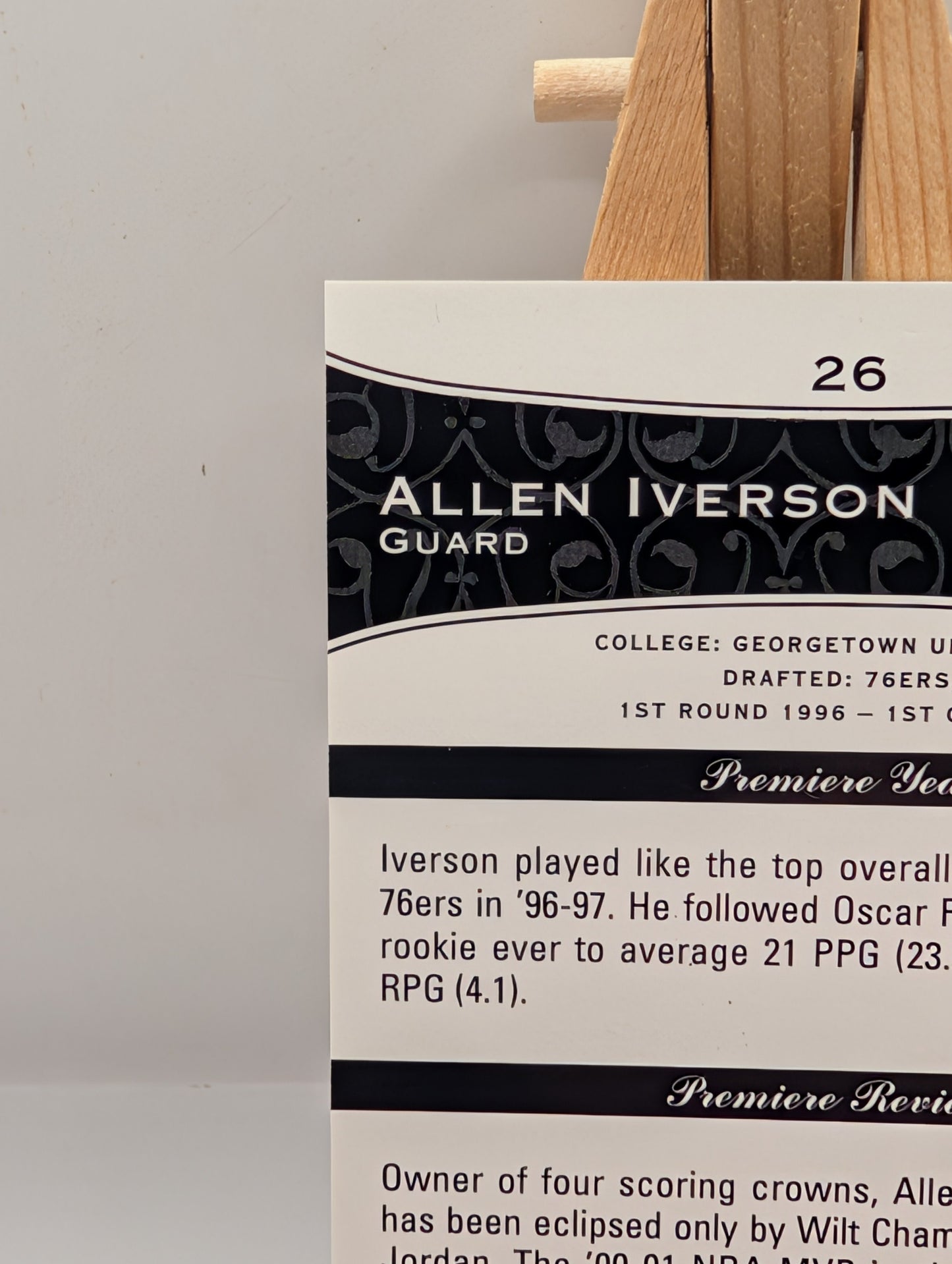 2007-08 Topps Allen Iverson Echelon Blue /25 FRENLY BRICKS - Open 7 Days