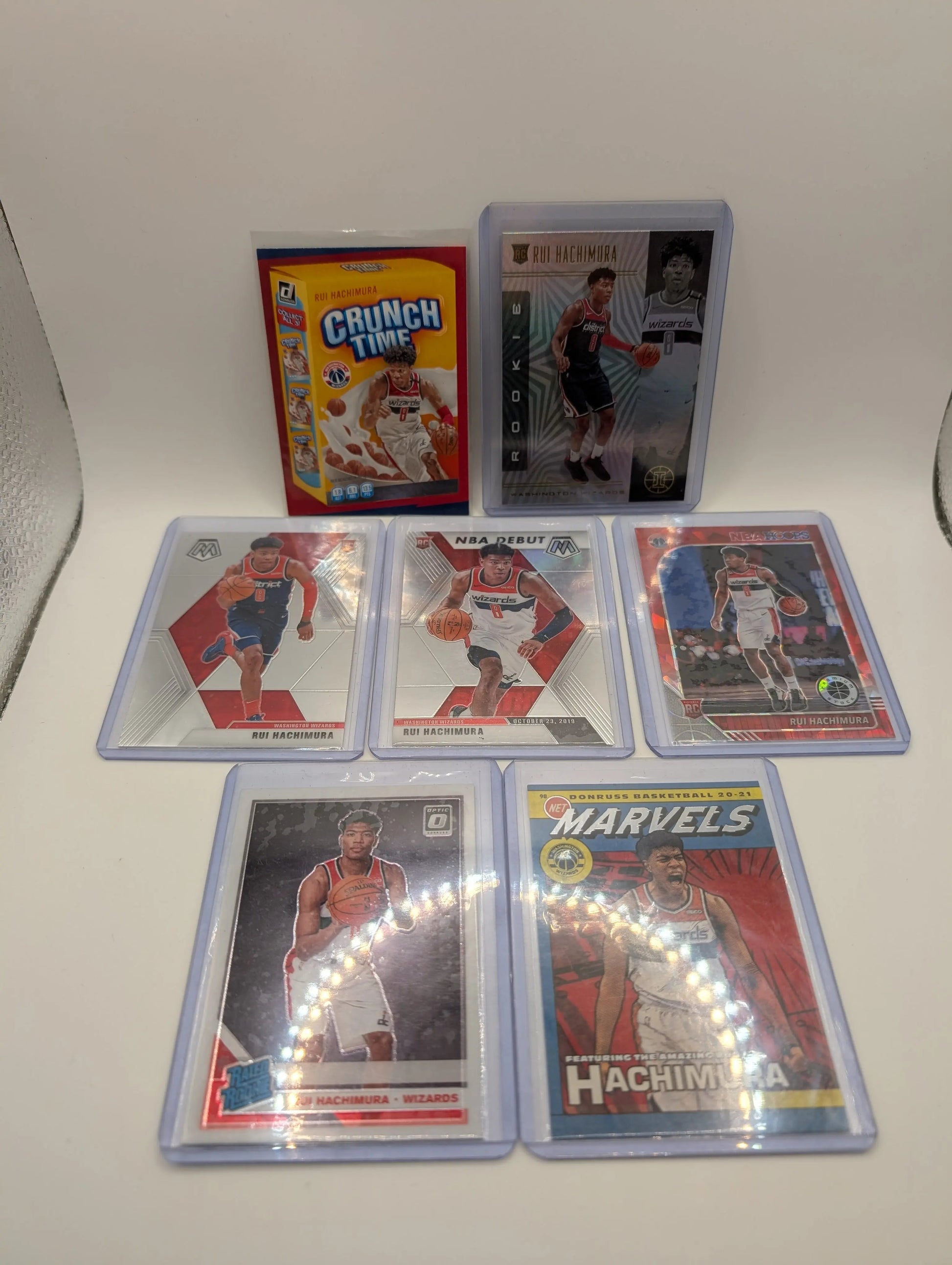 Rui Hachimura 2019/20 Rookie Lot, Wizards, donruss, mosaic, hoops, optic lot FRENLY BRICKS - Open 7 Days