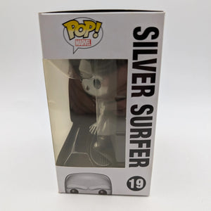 Funko Pop Marvel 2013 Silver Surfer 19 Damaged box FRENLY BRICKS - Open 7 Days