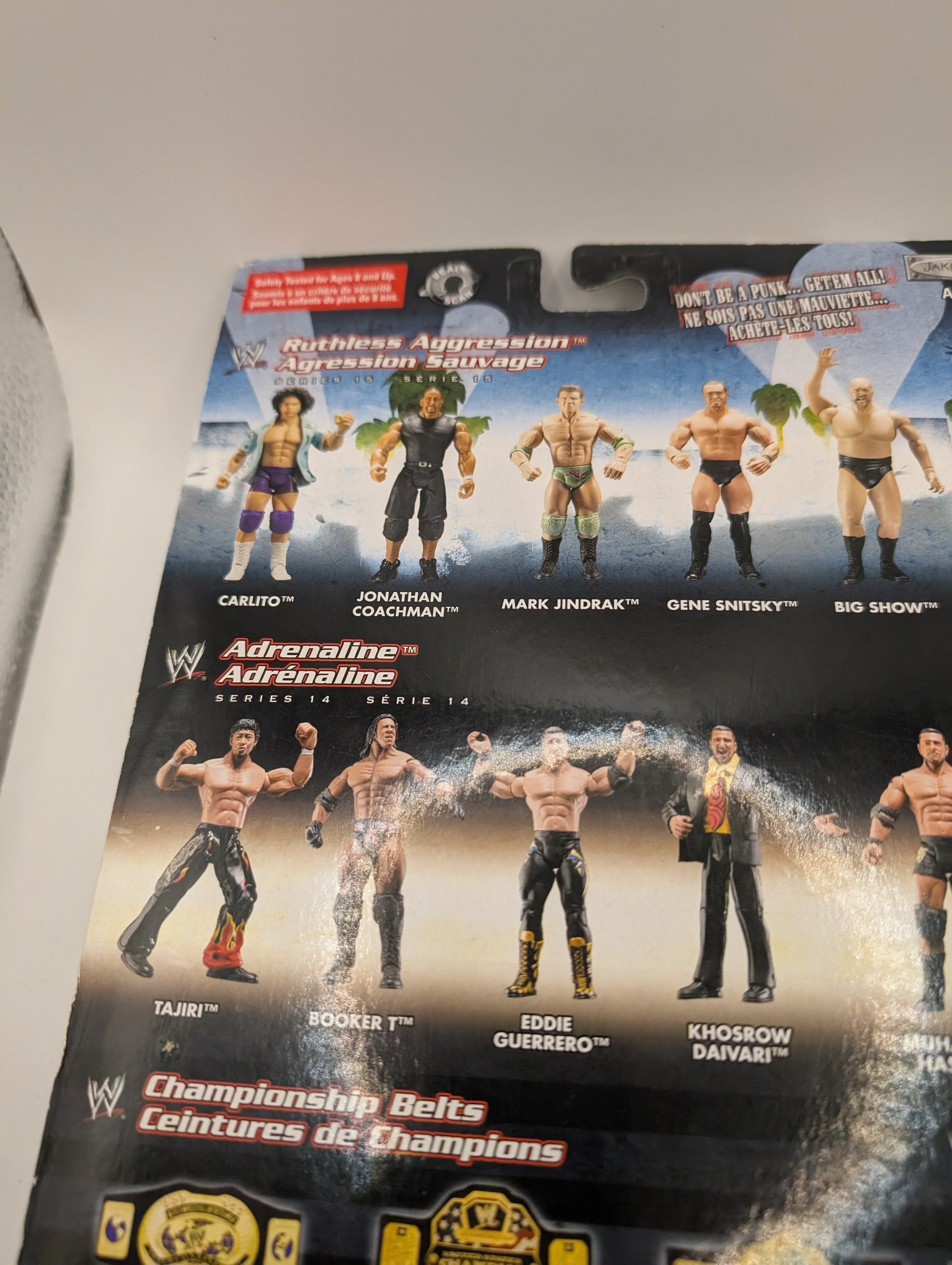 WWE WrestleMania 21 Stone Cold Steve Austin Action Figure 2005 New SIGNED AUTO FRENLY BRICKS - Open 7 Days