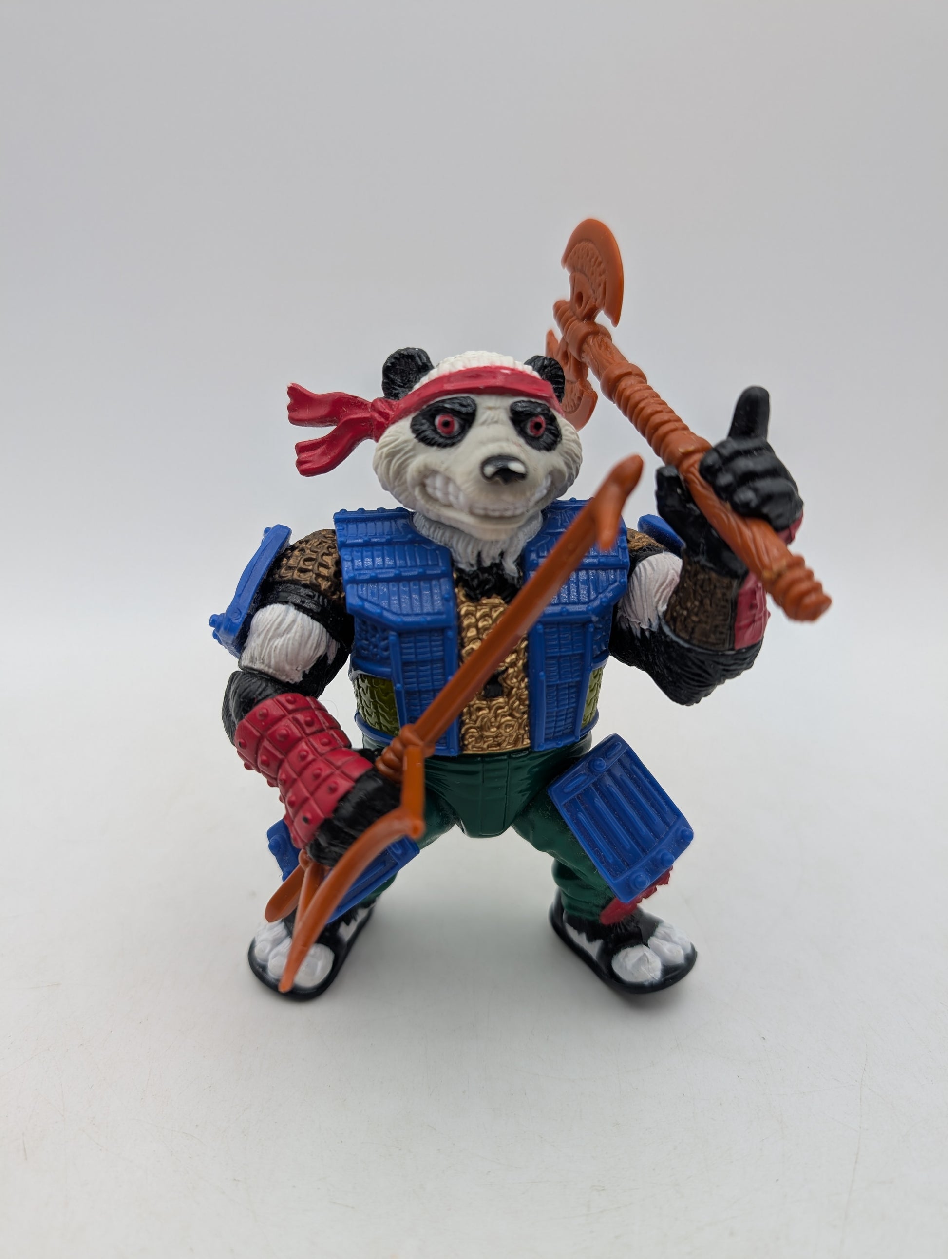 Playmates 1990 Teenage Mutant Ninja Turtles Panda Khan Figure image 1