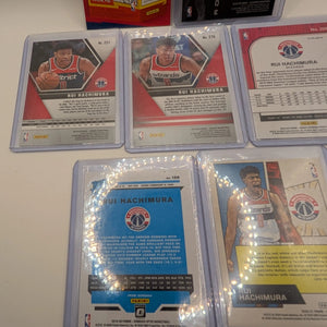 Rui Hachimura 2019/20 Rookie Lot, Wizards, donruss, mosaic, hoops, optic lot FRENLY BRICKS - Open 7 Days