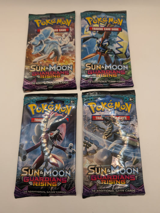 Sun & Moon Guardians Rising Booster Packs Full Art Set Factory Sealed FRENLY BRICKS - Open 7 Days