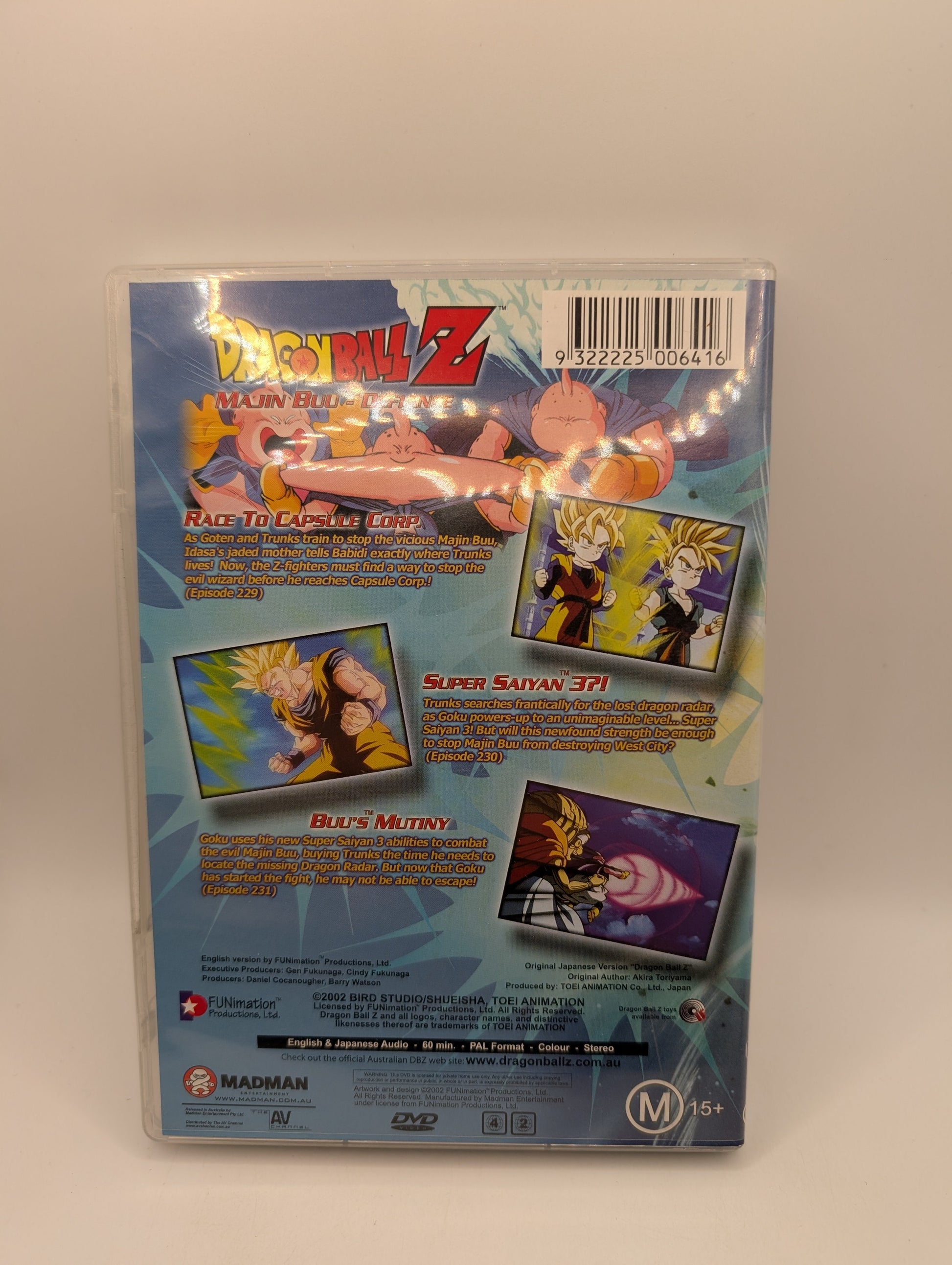 Dragon Ball Z : Vol 5 : Part 3 (DVD, 2002) FRENLY BRICKS - Open 7 Days