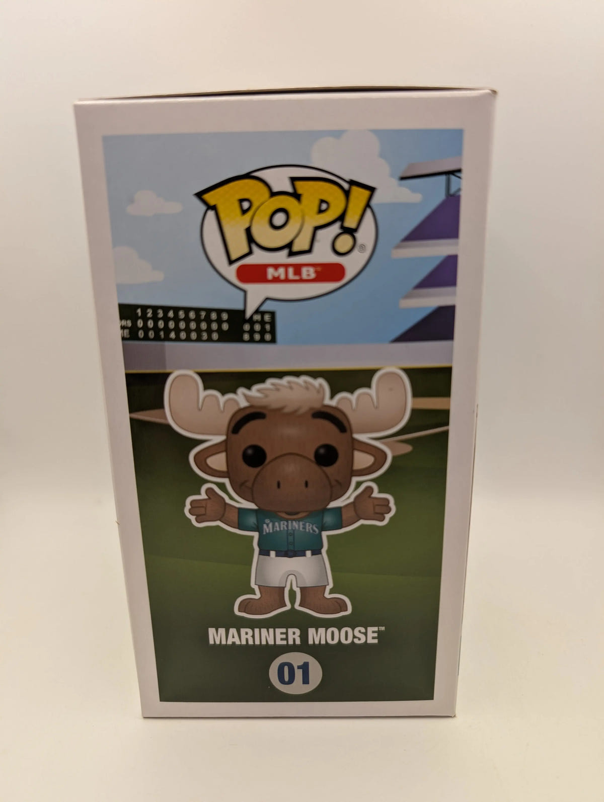 Funko POP! MLB Seattle Mariners Mascot Mariner Moose 01 Vinyl Figure Baseball, photo 2 image 2