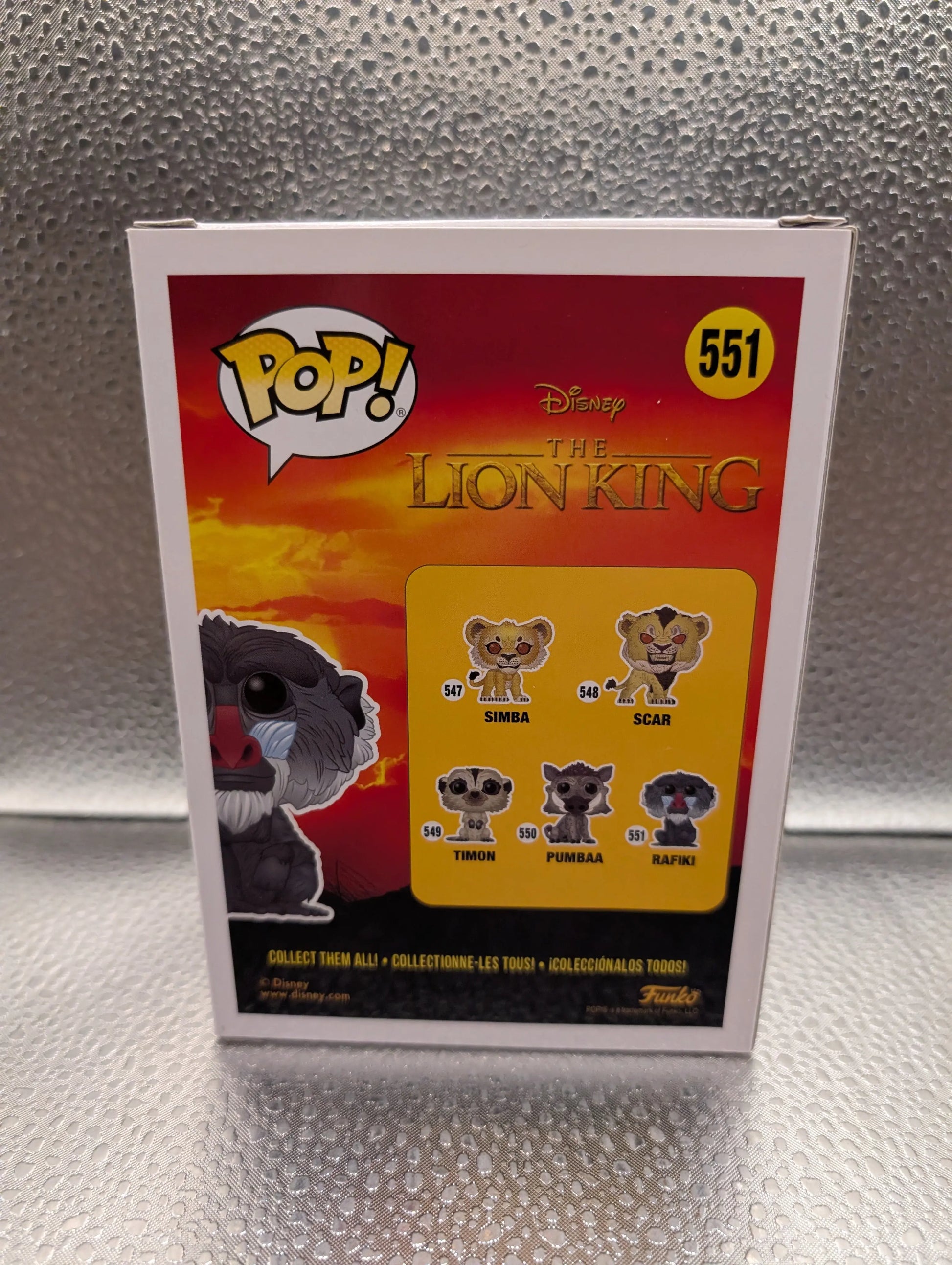 Funko Pop! Vinyl Figure - Disney #551 - Rafiki [Flocked] - Funko Shop Exclusive FRENLY BRICKS - Open 7 Days