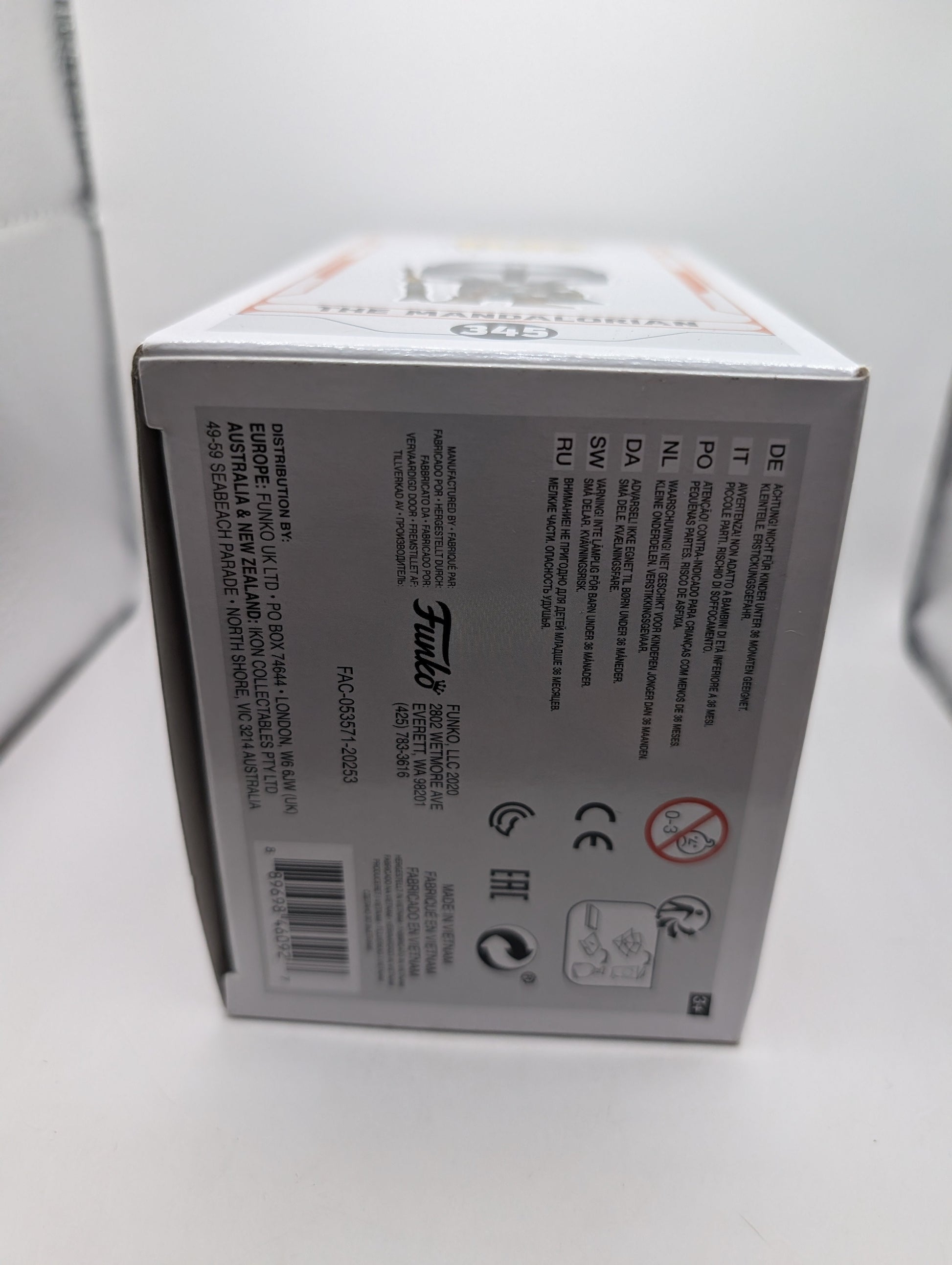 FUNKO POP! VINYL - The Mandalorian - #345 - Star Wars FRENLY BRICKS - Open 7 Days