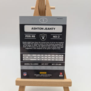 2025 Donruss Optic Retro Ashton Jeanty Prizm Auto #8 Rookie Raiders RC Autograph FRENLY BRICKS - Open 7 Days