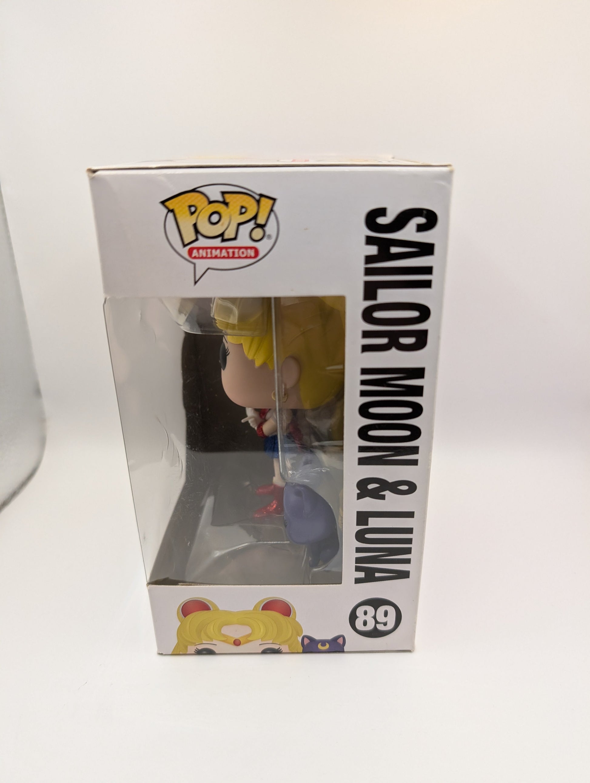 Sailor Moon & Luna (GLITTER) 89 ~ Funko Pop Vinyl ~ Animation FRENLY BRICKS - Open 7 Days