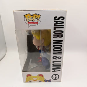 Sailor Moon & Luna (GLITTER) 89 ~ Funko Pop Vinyl ~ Animation FRENLY BRICKS - Open 7 Days