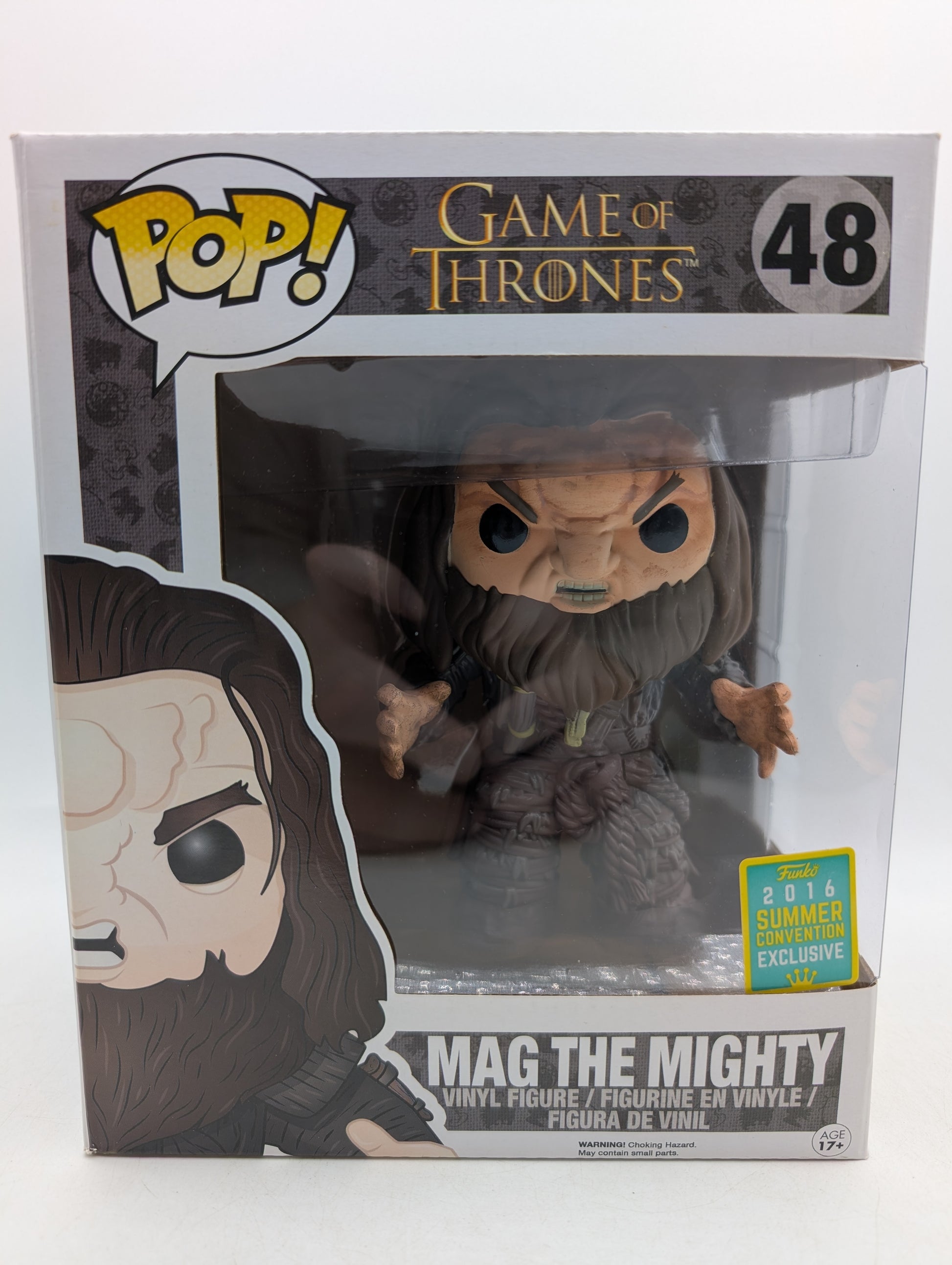 Funko POP! Game of Thrones Mag the Mighty #48 2016 Summer Con Exclusive image 1
