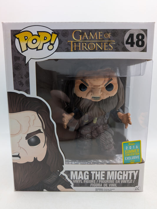 Funko POP! Game of Thrones Mag the Mighty #48 2016 Summer Con Exclusive