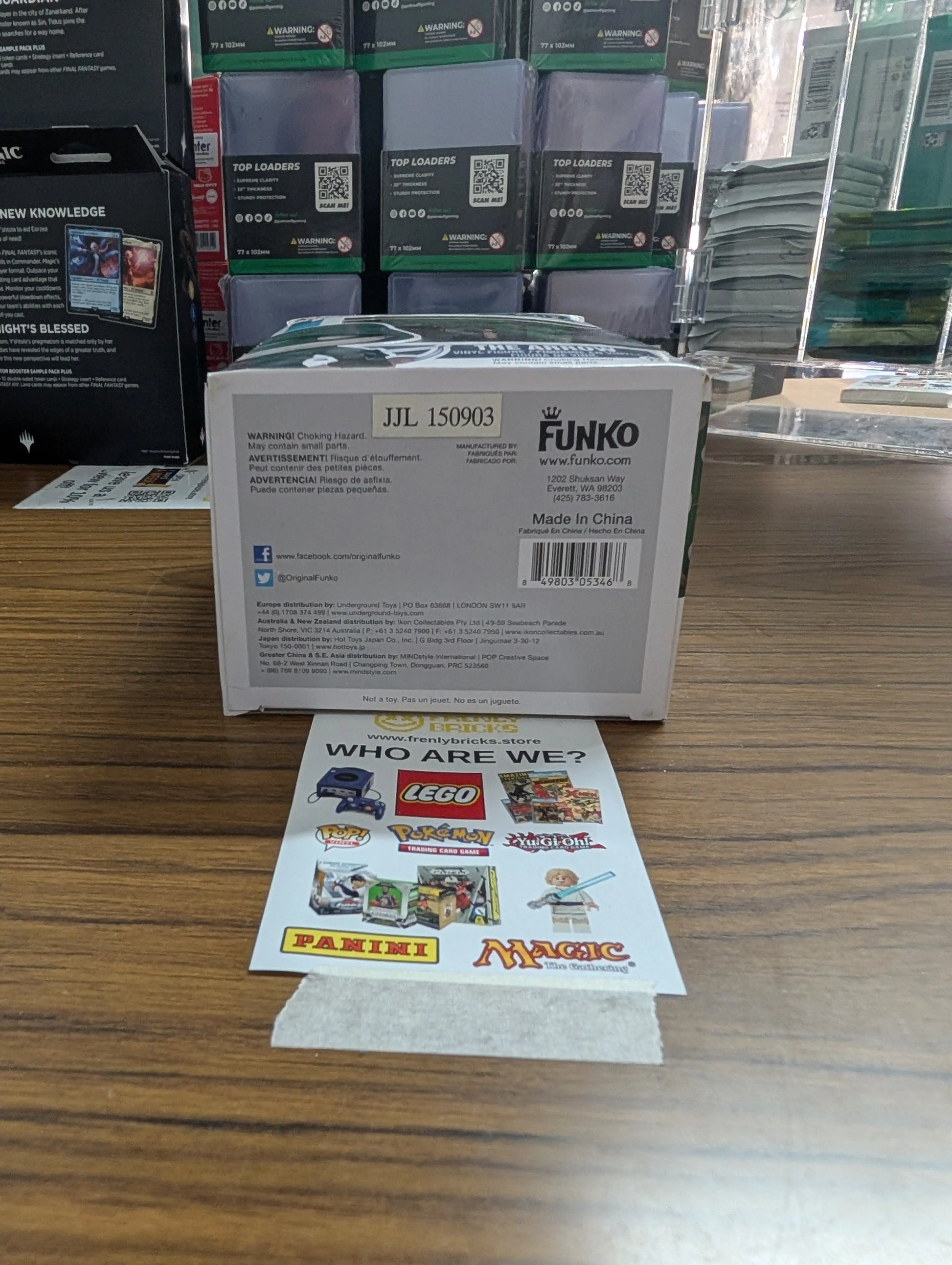 FUNKO Pop Vinyl The Arrow #207 FRENLY BRICKS - Open 7 Days