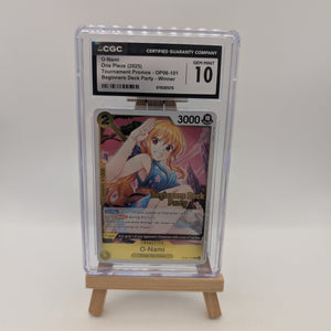 O-Nami (Beginners Deck Party [ST-23] - [ST-28] Participation Pack) OP06-101 CGC 10 FRENLY BRICKS - Open 7 Days