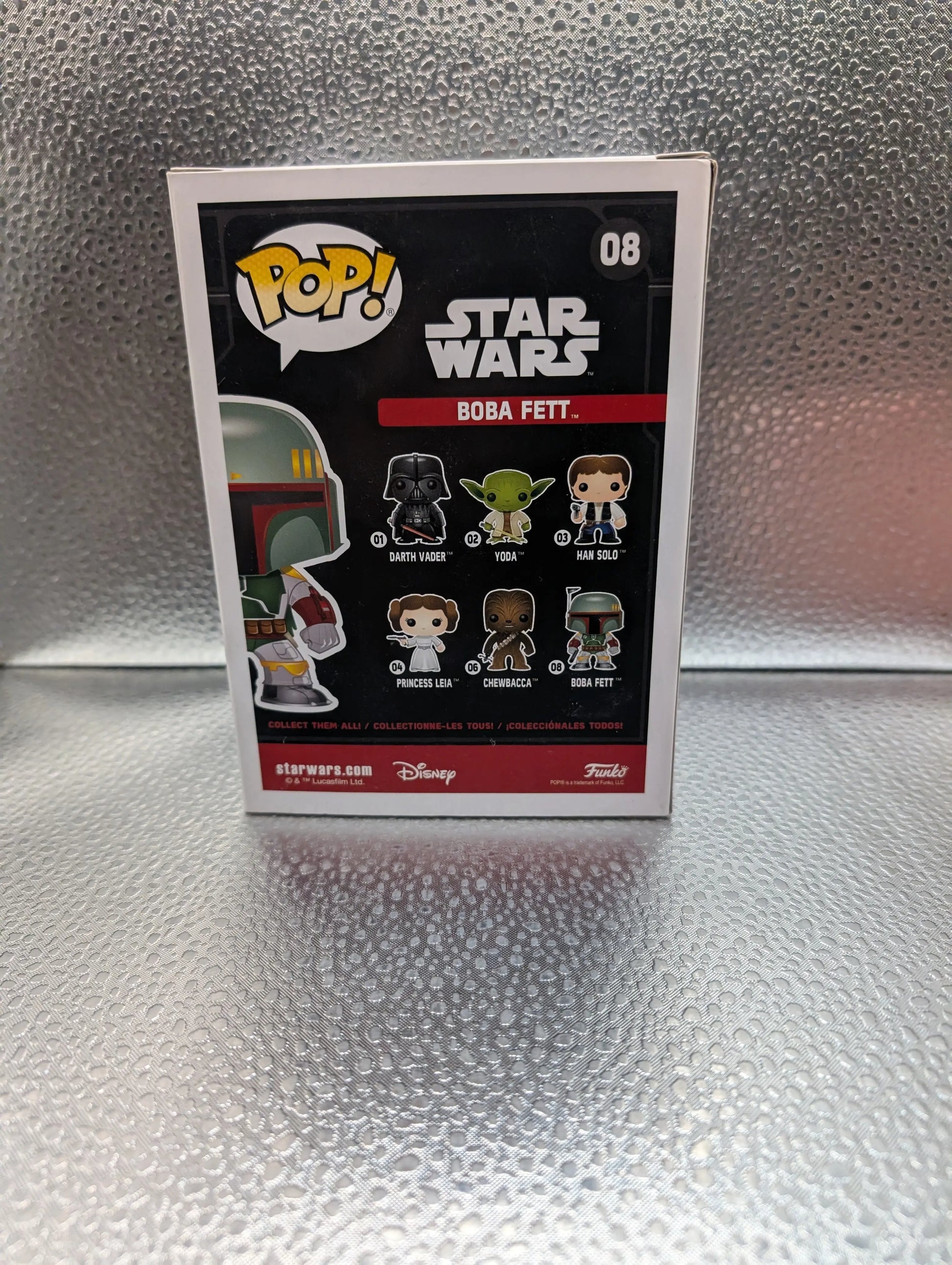 FUNKO Pop Vinyl Boba Fett #08 FRENLY BRICKS - Open 7 Days
