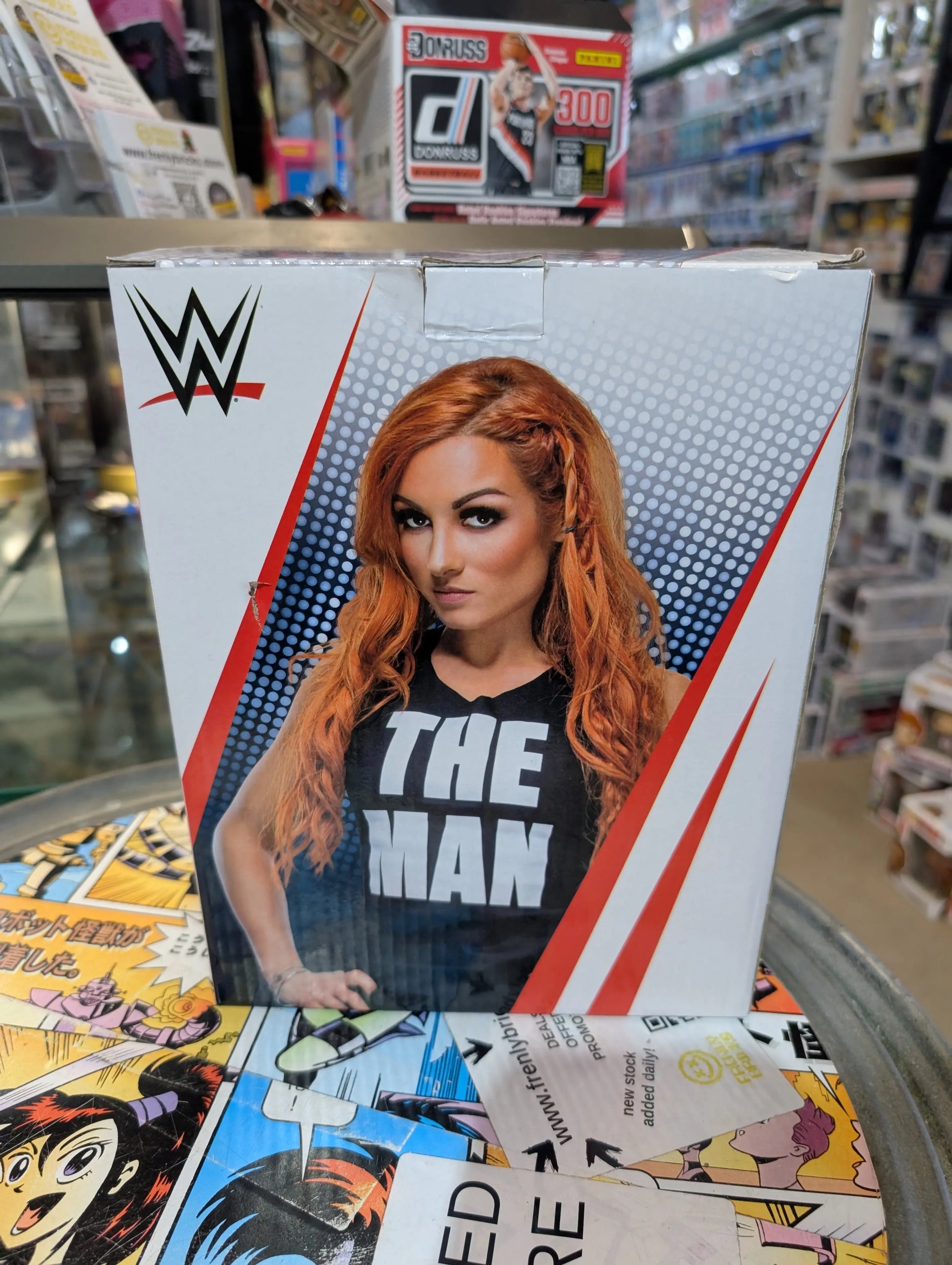 Becky Lynch Special Edition Bobblehead WWE FRENLY BRICKS - Open 7 Days