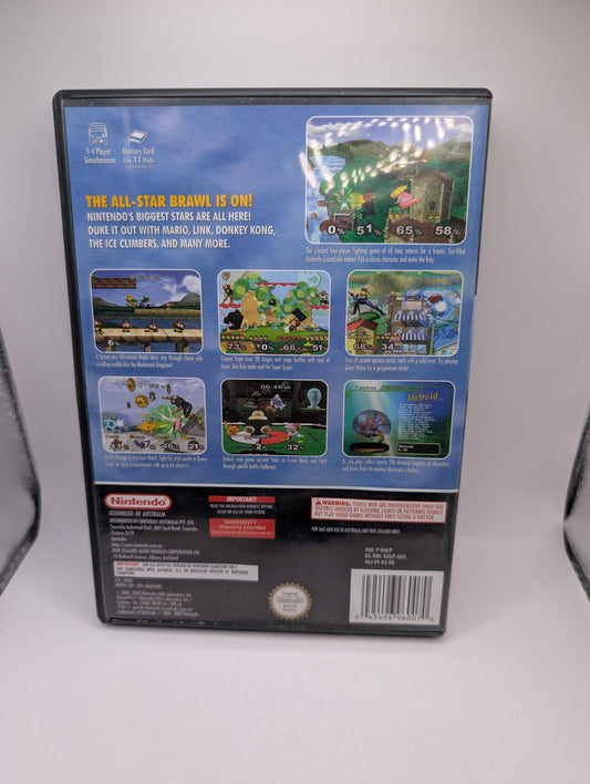 Super Smash Bros. Melee Nintendo GameCube 2001 PAL Complete With Manual *Working FRENLY BRICKS - Open 7 Days