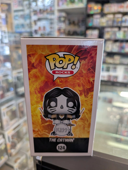 KISS - The Catman Glow in the Dark Pop! Vinyl Figure (RS) #124 FRENLY BRICKS - Open 7 Days