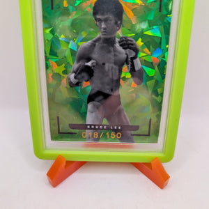2024 Keepsake Edition Bruce Lee base GREEN parallel card #4 110/150 PSA 8 FRENLY BRICKS - Open 7 Days