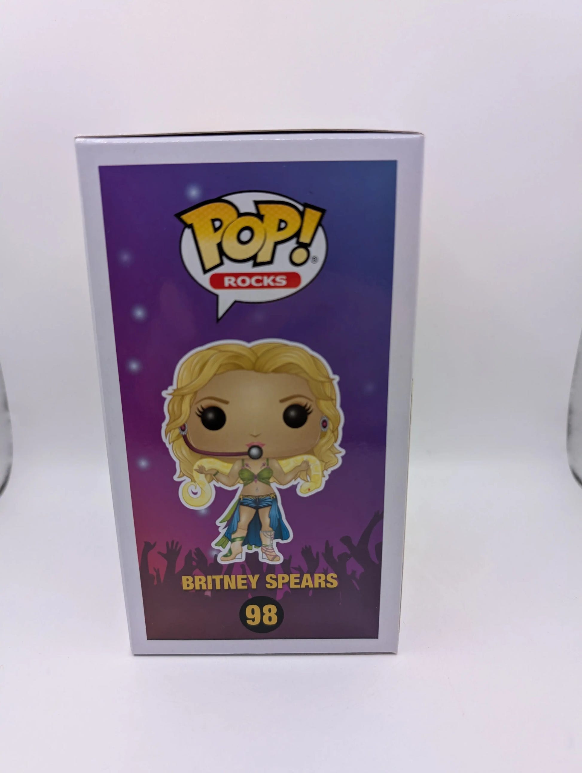 Britney Spears Slave 4 U Funko Pop Rocks Vinyl Figure #98 FRENLY BRICKS - Open 7 Days image 2