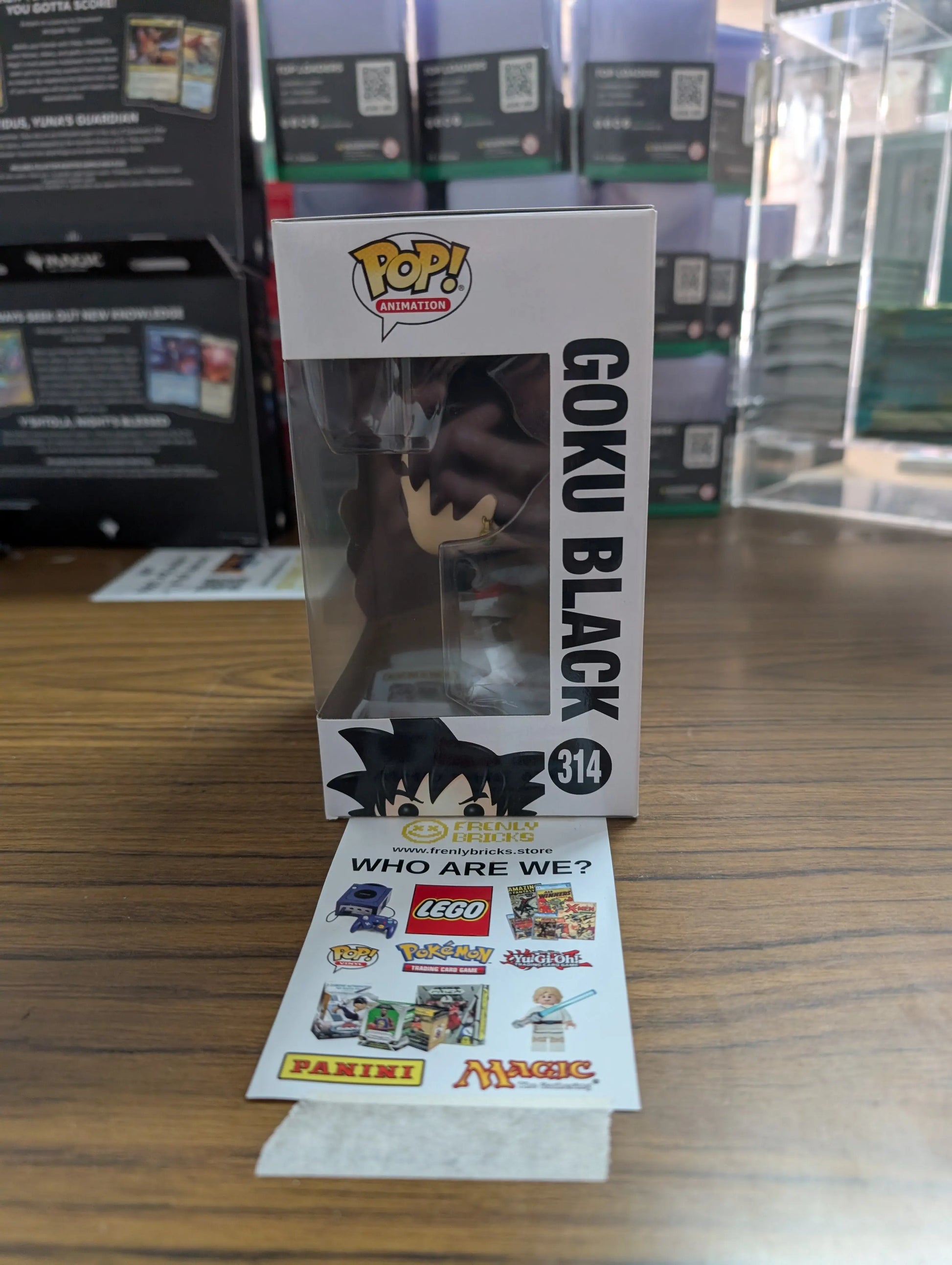 FUNKO Pop Vinyl Goku Black #314 FRENLY BRICKS - Open 7 Days