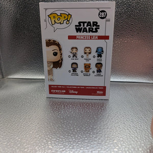 FUNKO Pop Vinyl Princess Leia Star Wars #287 FRENLY BRICKS - Open 7 Days