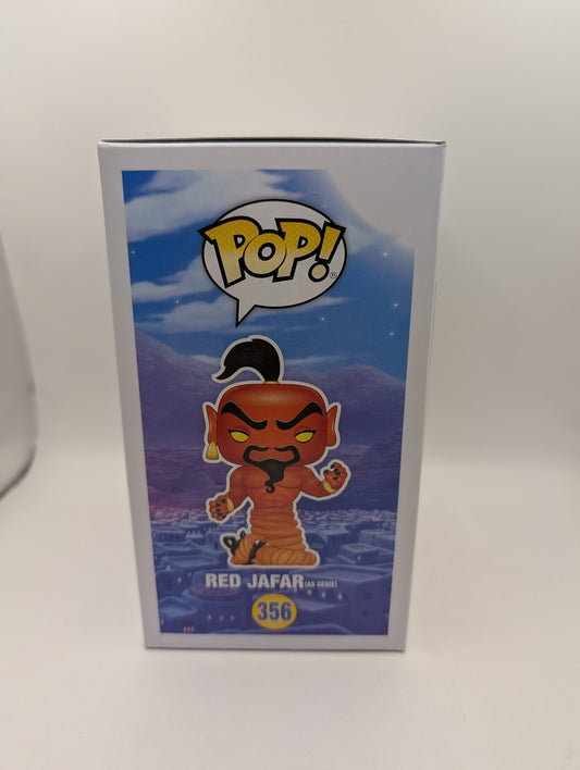 Disney Funko Pop - Red Jafar (As Genie) - Aladdin - No. 356 FRENLY BRICKS - Open 7 Days