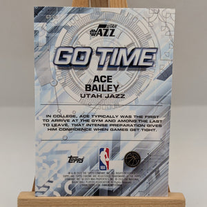 Ace Bailey 2025-26 Topps Chrome - Go Time Refractor /150 #GT-20 Utah Jazz FRENLY BRICKS - Open 7 Days