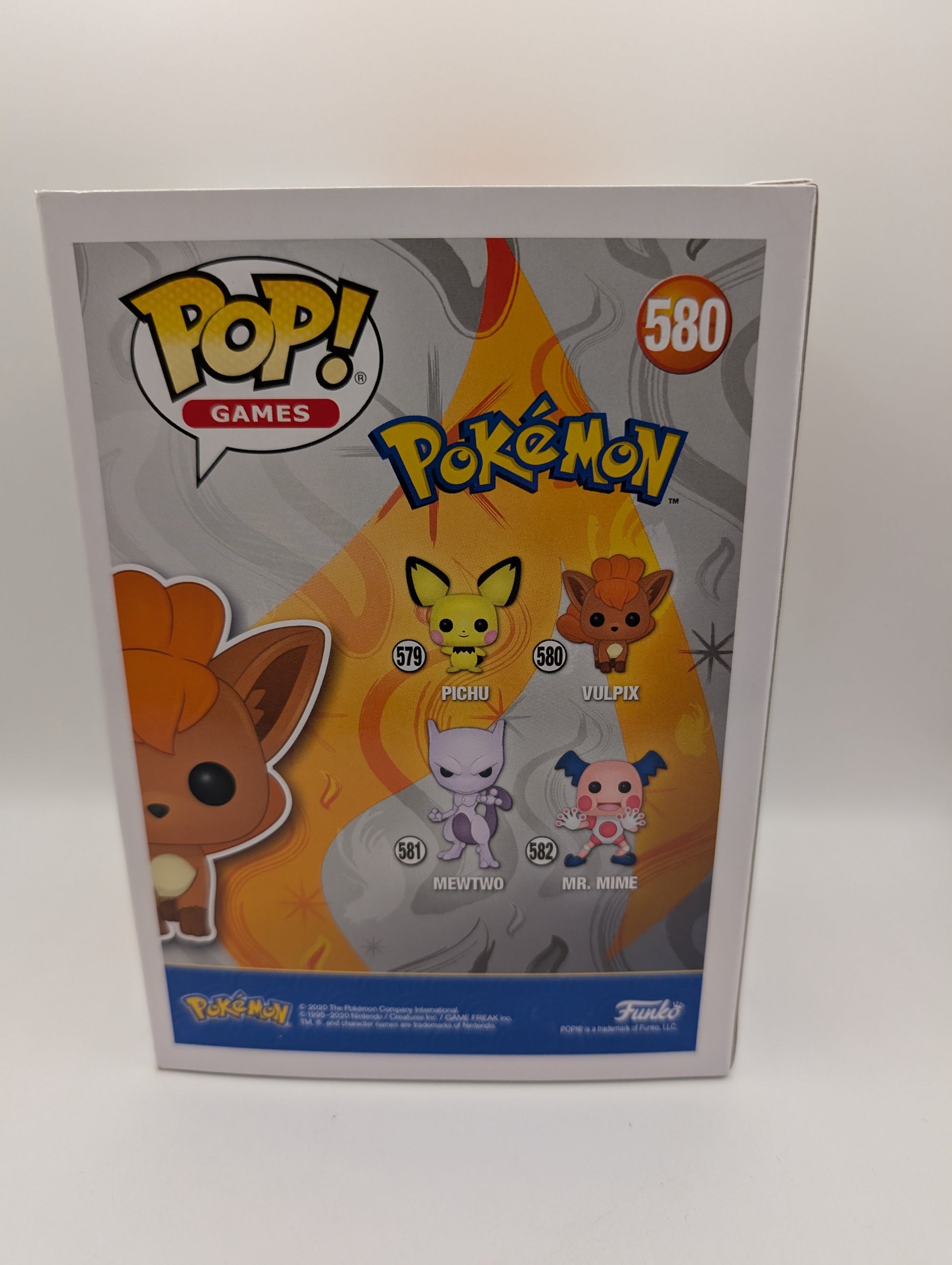 Funko Pop! Pokèmon: #580 VULPIX Flocked VAULTED FRENLY BRICKS - Open 7 Days