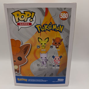 Funko Pop! Pokèmon: #580 VULPIX Flocked VAULTED FRENLY BRICKS - Open 7 Days