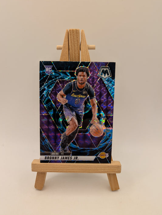 2024-25 Panini Mosaic Bronny James Jr. RC Genesis SSP #214