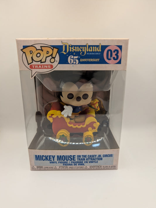 Funko Pop Vinyl Figure - Trains Disneyland 65th Anni - Mickey Mouse # 03 FRENLY BRICKS - Open 7 Days