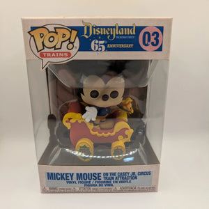 Funko Pop Vinyl Figure - Trains Disneyland 65th Anni - Mickey Mouse # 03 FRENLY BRICKS - Open 7 Days