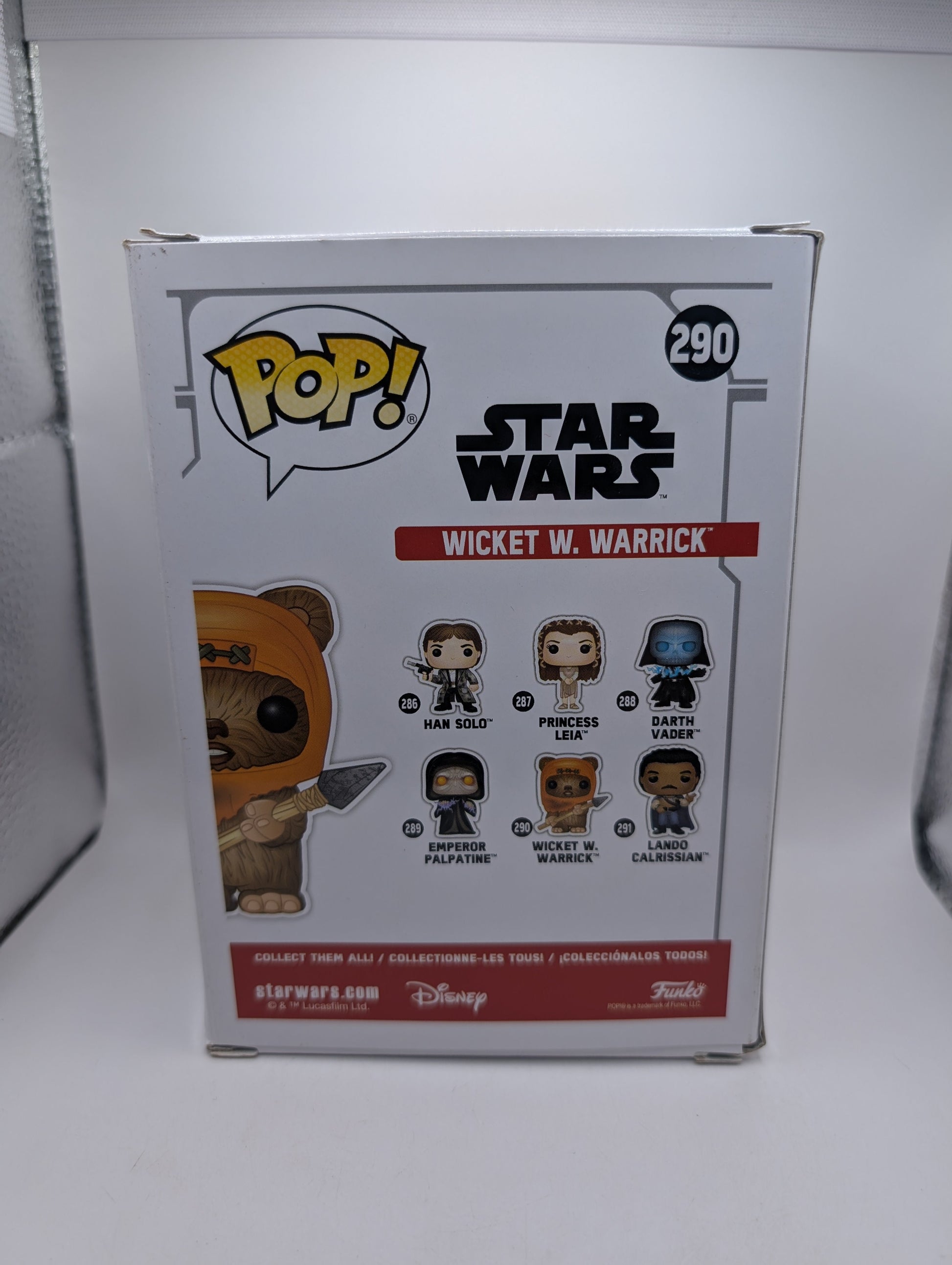 #290 Wicket W Warrick - Star Wars - Pop! Vinyl Figure FRENLY BRICKS - Open 7 Days