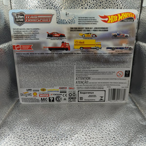 Hot Wheels 72 Plymouth Cuda Snake Funny Car Retro Rig #46 Team Transport White FRENLY BRICKS - Open 7 Days