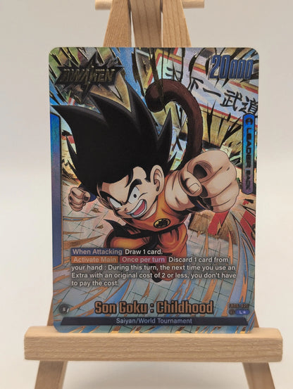Son Goku Childhood FB06-025 | Rivals Clash Leader Alt Art NM Fusion World FRENLY BRICKS - Open 7 Days