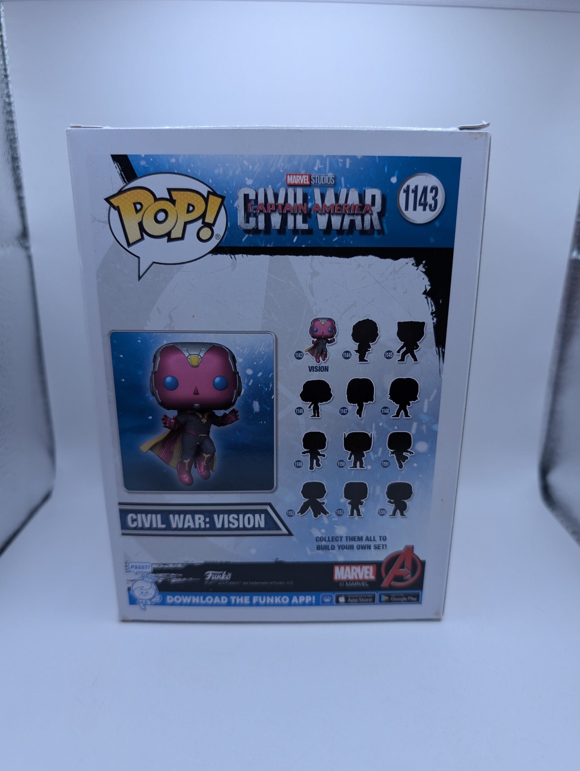 Civil War: Vision #1143 | Funko Special Edition | Funko Pop FRENLY BRICKS - Open 7 Days