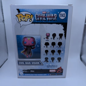 Civil War: Vision #1143 | Funko Special Edition | Funko Pop FRENLY BRICKS - Open 7 Days