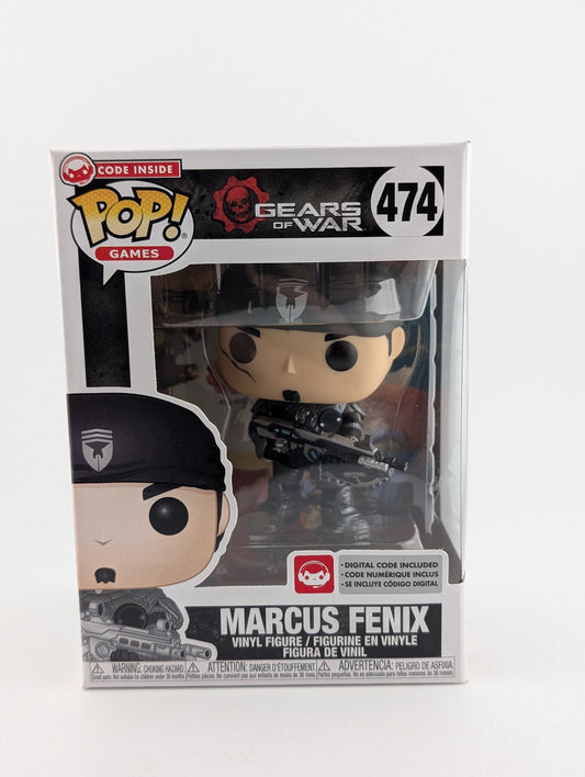 Funko POP! Games Gears Of War - Marcus Fenix #474 - Vinyl Collectable FRENLY BRICKS - Open 7 Days