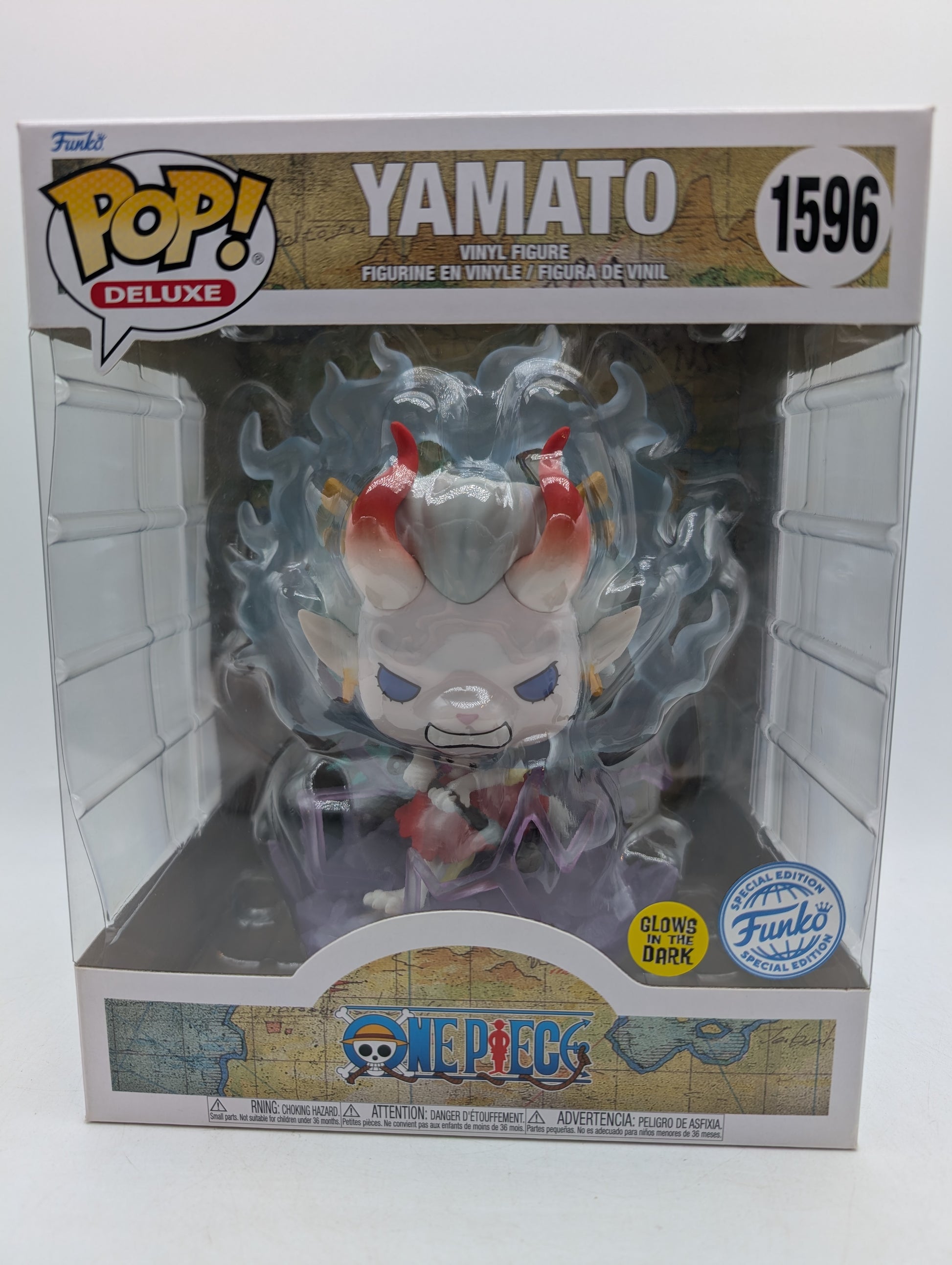 Funko POP! Deluxe One Piece Yamato #1596 Glow in the Dark image 1
